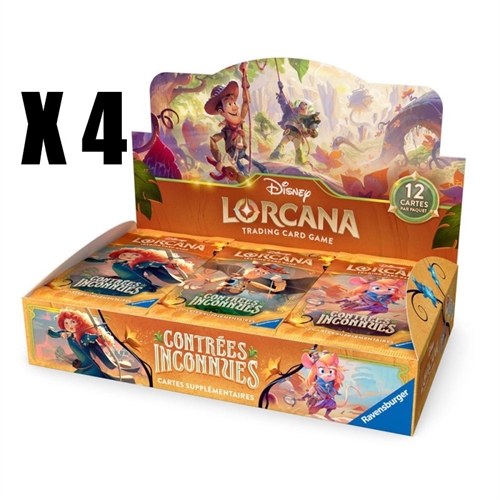 Wilds Unknown - Booster Box Case (96 Booster Pack) - Disney Lorcana (ENG)